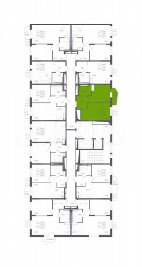 1-к. квартира, 34,7 м², 5/12 эт.