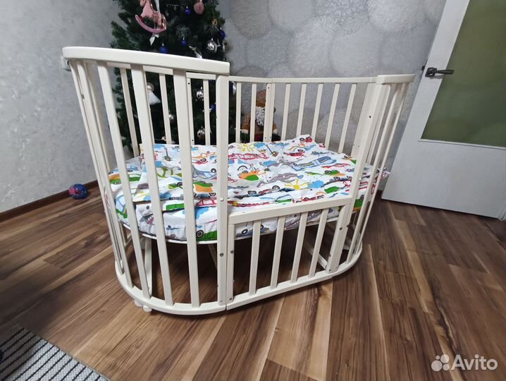 Детская кроватка трансформер 9 в 1