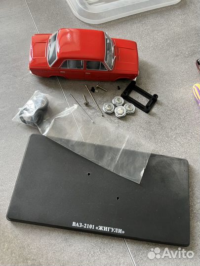 Модель 1/24 ваз 2101 ашет hachette