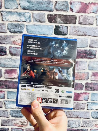 Resident evil 2 ps5 новый диск