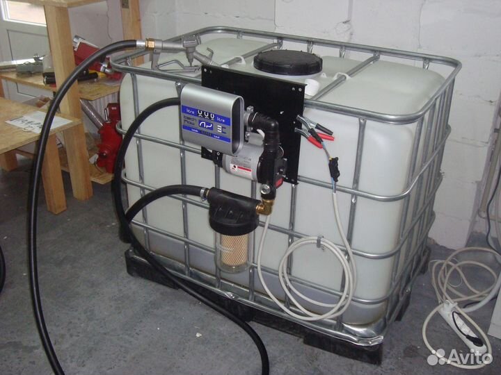 Мобильный заправочный модуль насос 12В, 24В, 220В