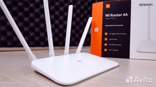 Wifi роутер mi router 4a новый