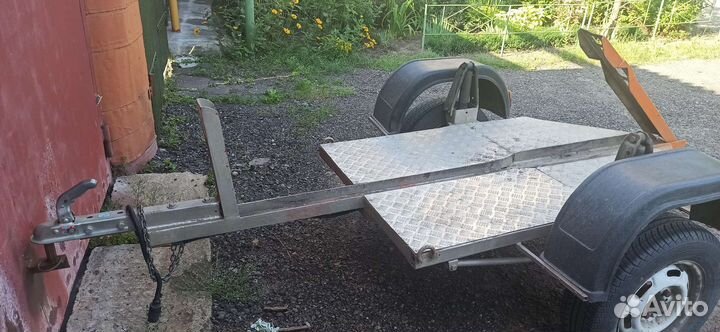 Прицеп для перевозки мотоцикла