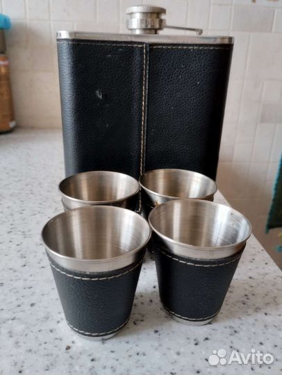 Фляжка из нержавейки