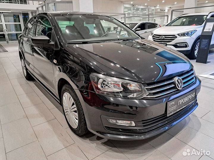 Volkswagen Polo 1.6 AT, 2019, 93 991 км