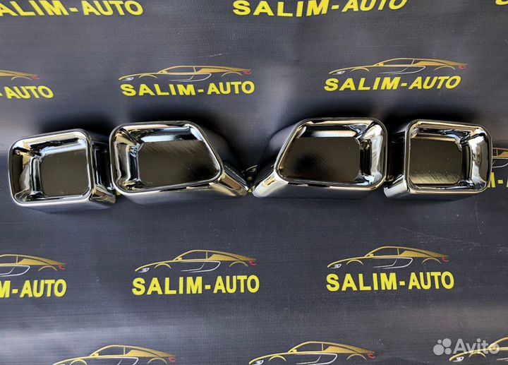 AMG накладки на задний бампер Лада приора 2