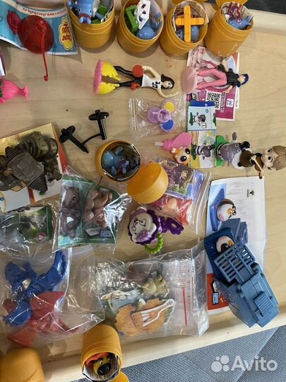 Игрушки из киндер сюрприза