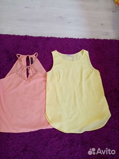 Майки-топы+халат всё 400,отправлю