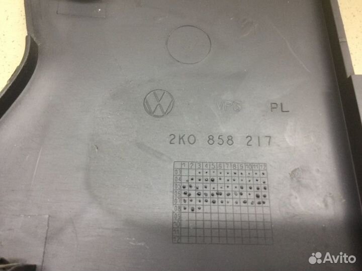 Накладка на торпедо левая левая Volkswagen Caddy