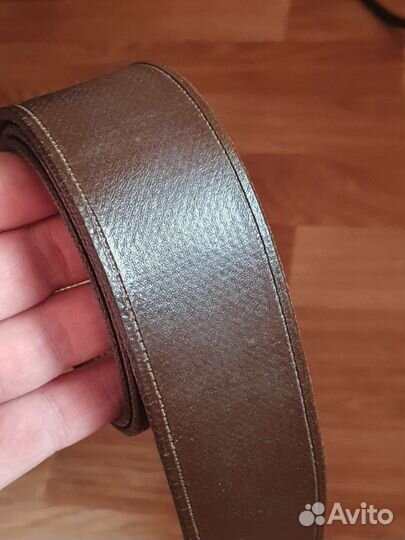 Ремень армейский кожаный