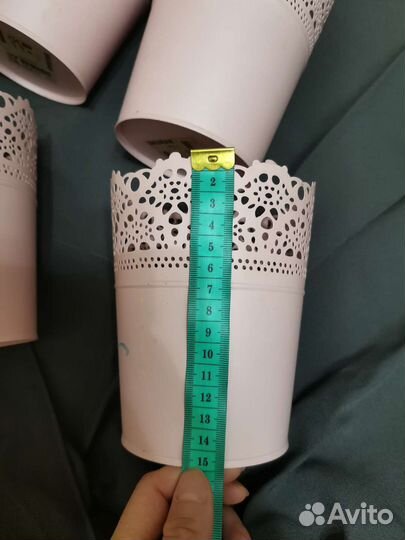 Металлические кашпо IKEA