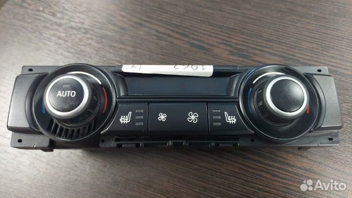 Блок управления климат-контролем Bmw X5 4.8I E70