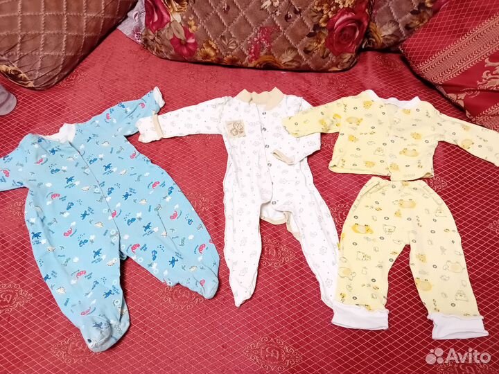 Детские вещи пакетом для новорожденных