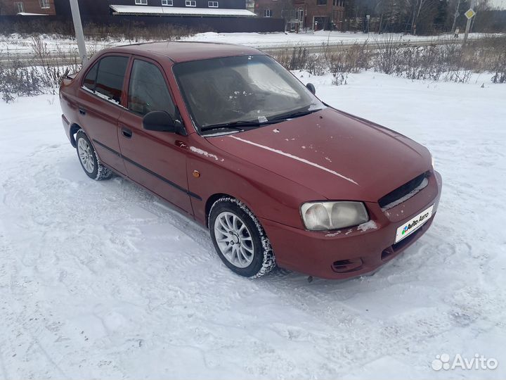 Hyundai Accent 1.5 МТ, 2005, 200 000 км