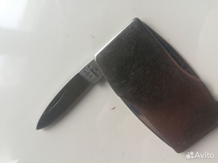 Зажигалка, нож Zippo slim 1968