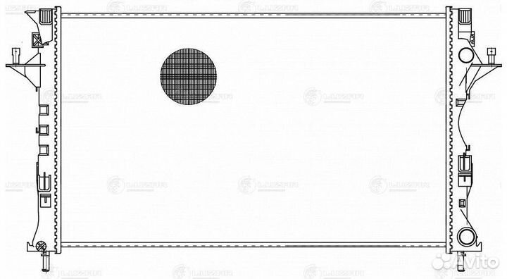 Радиатор охлаждения Renault Laguna 2