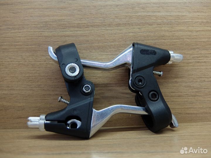 Ручки/рычаг тормоза комплект, пластик/алюминий