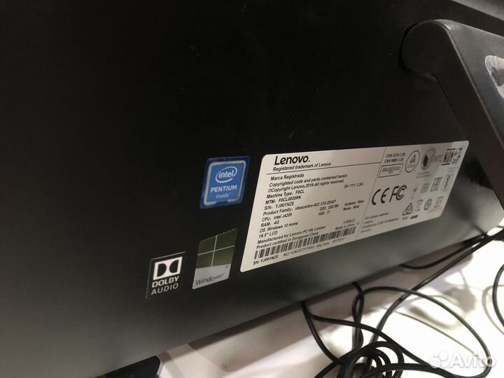 Моноблок Lenovo ideacentre aio 310-20iap