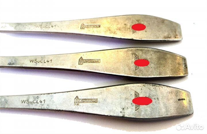 Вилки алюминиевые, WH, оригинал, 1941 год