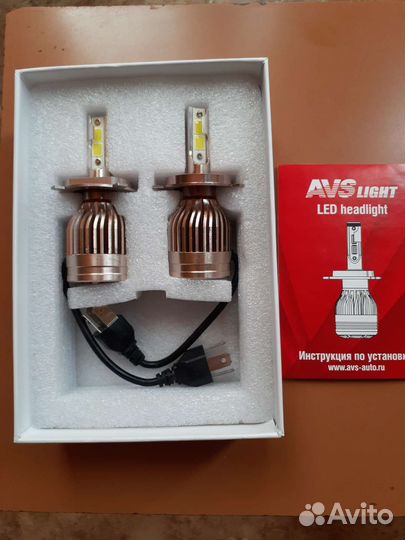 Светодиодные лампы h4 lumos,к-т 2 шт