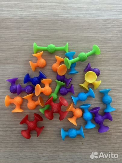 Пирамидка elc Кубики мягкие