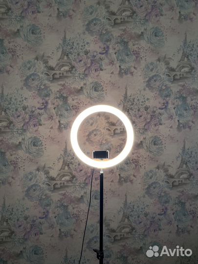 Кольцевая лампа со штативом
