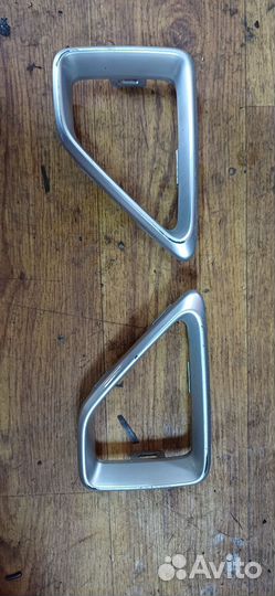 Накладки заднего бампера Kia RIO 2017