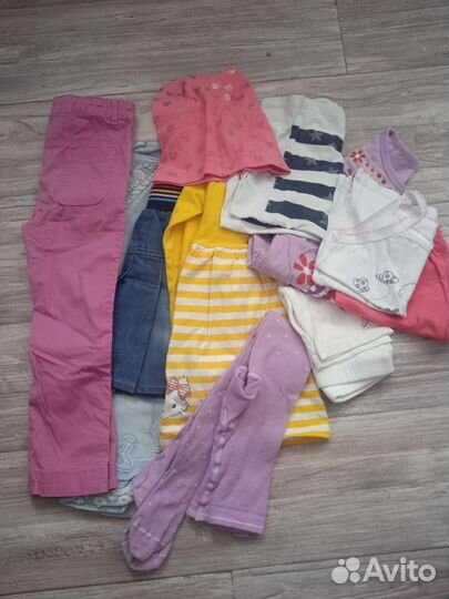 Детская одежда б/у для девочки, бесплатно