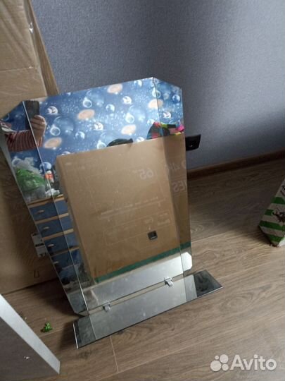 Зеркало в ванную бу