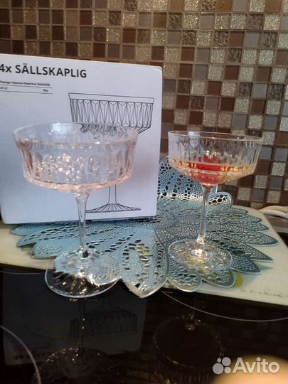 Фужеры для шампанского IKEA