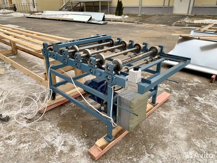 Аренда фальцепрокатного кровельного станка