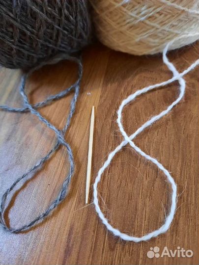 Пряжа из пуха кролика, Цена за 100гр