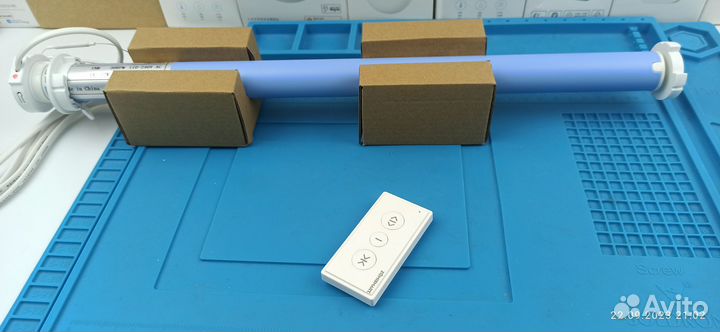 Умный мотор для рулонных штор с Алисой