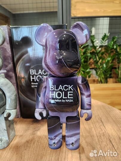 Мишки Bearbrick космической тиматики высота 28 см
