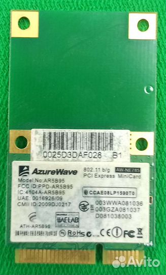 Wi-Fi модуль asus K51AC