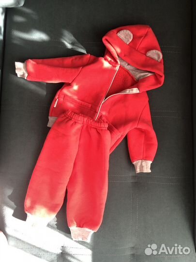 Костюм спортивный на флисе 80 размер