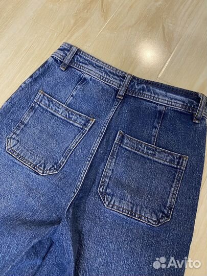 Джинсы кюлоты mango женские 34