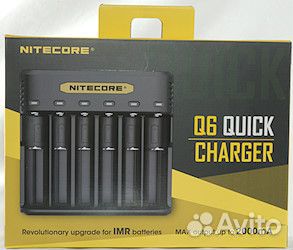 Зарядное устройство nitecore Q6 Quick Charger
