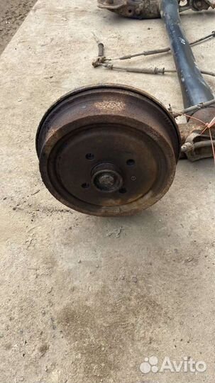 Задняя балка opel astra G седан