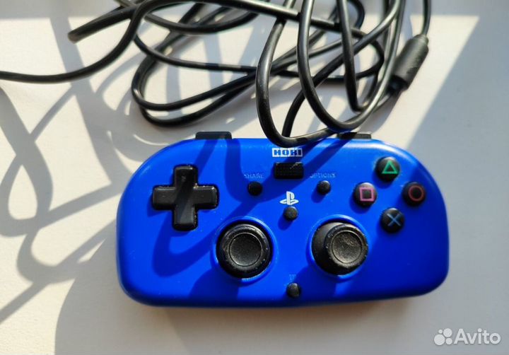 Геймпад Hori Wired Mini Gamepad Red Ps4 Pc