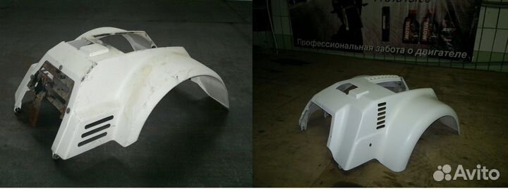 Крыло заднее Honda Gyro Canopy 2T, Gyro X 2T Б/У