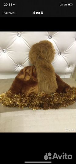 Новогодний костюм белочки