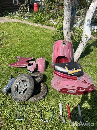 Suzuki Lets 2, Verde, Sepia в разборе