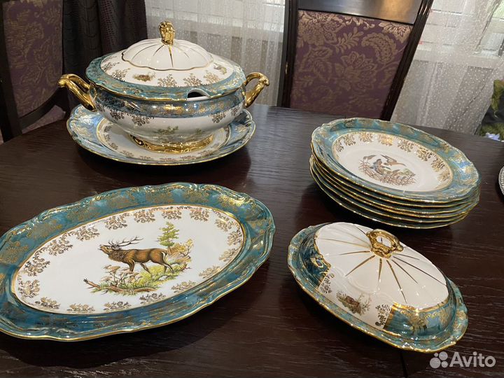 Чешская посуда богемия