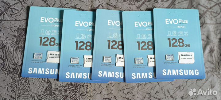 5 карт 128gb