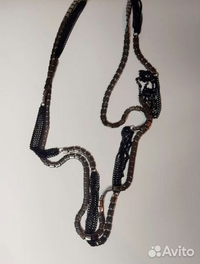 Бусы-колье в стиле Шанель