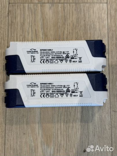 Драйвер блок питания 60W 1400mA DC25-43V