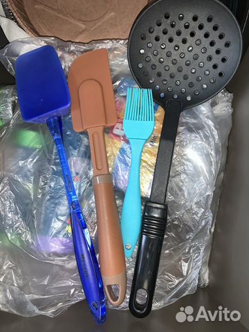 Набор кухонных предметов для готовки