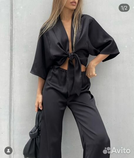 Атласный топ Lavvs