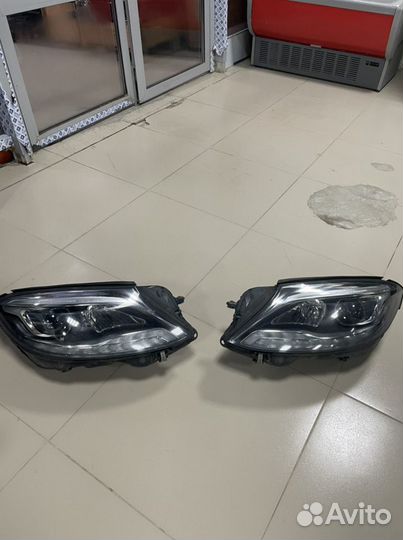 Фары на mercedes 222